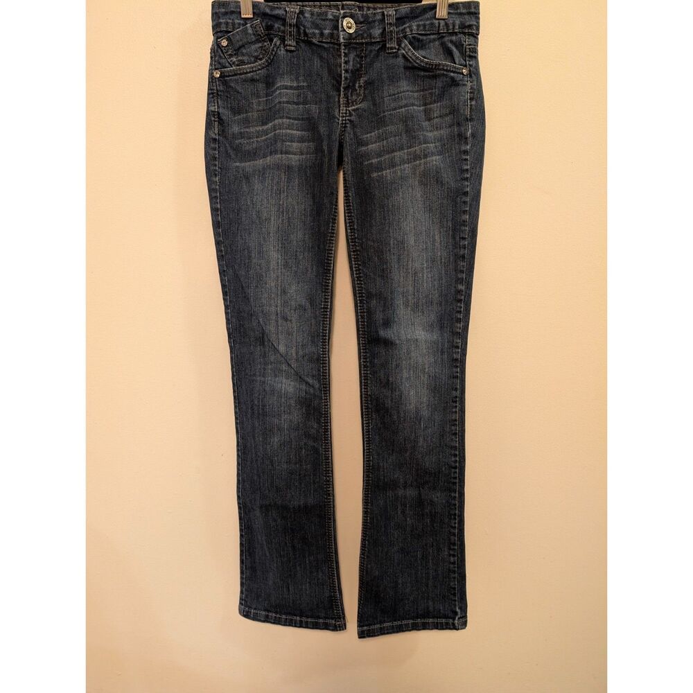 Vintage H&G Rhinestone Winged Pocket Jeans